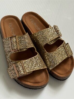 Gold Sandals
